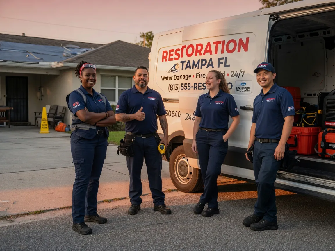 Water Damage Restoration company in West Point, MS